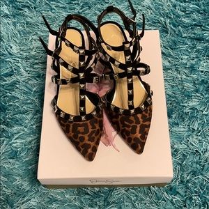 Jessica Simpson Cheetah Print Heels